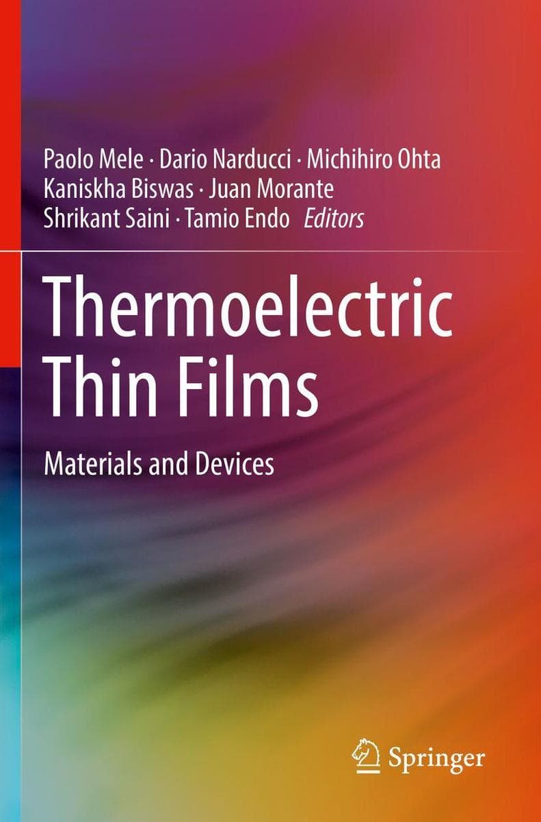 Thermoelectric Thin Films