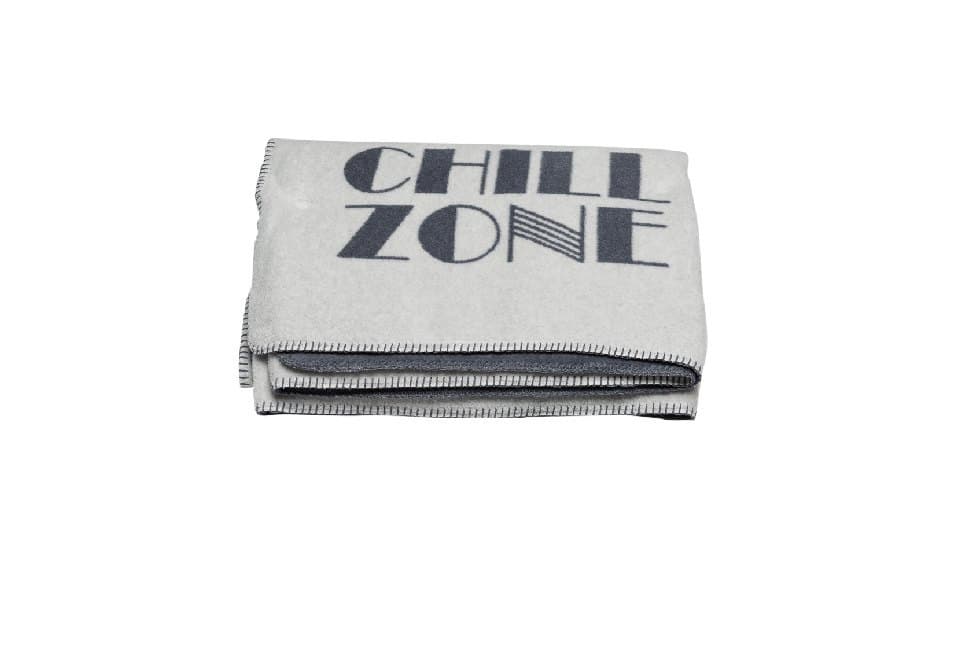 Fussenegger Wohndecke - "CHILL ZONE" hellgrau 150/200 cm