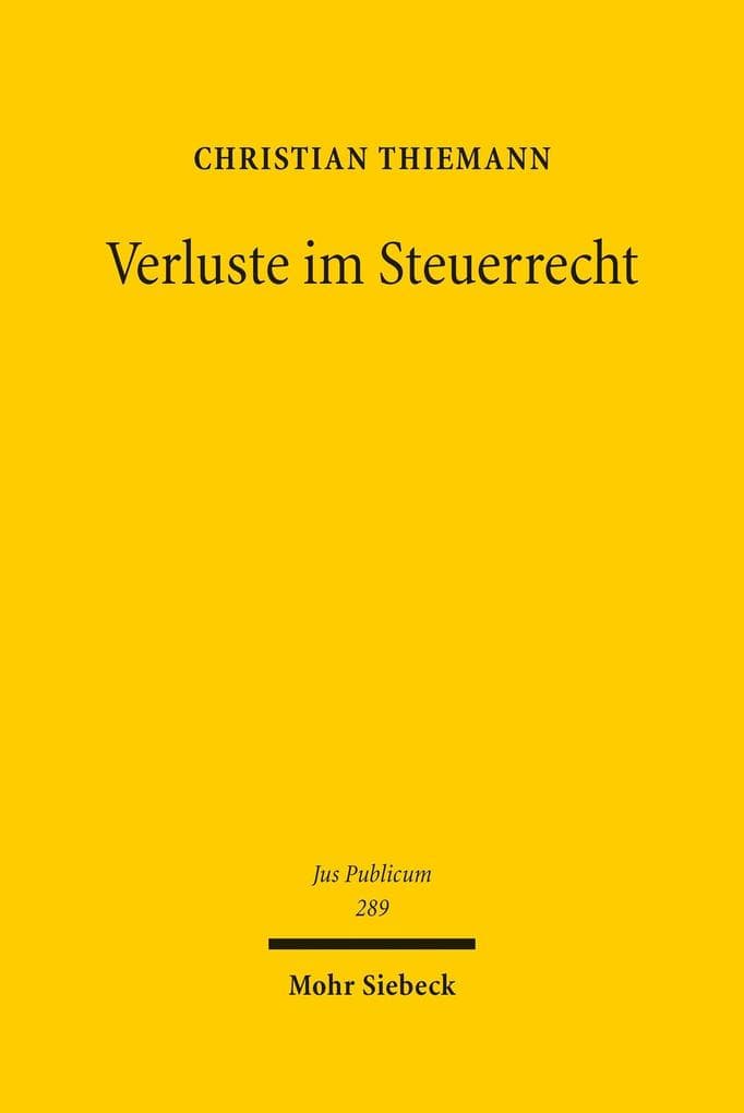Verluste im Steuerrecht