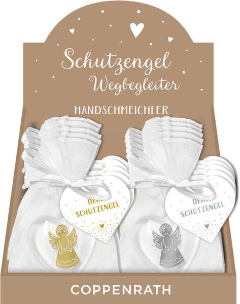 Coppenrath - Christl. Geschenke - Handschmeichler Kunstharz: Herz mit Engel