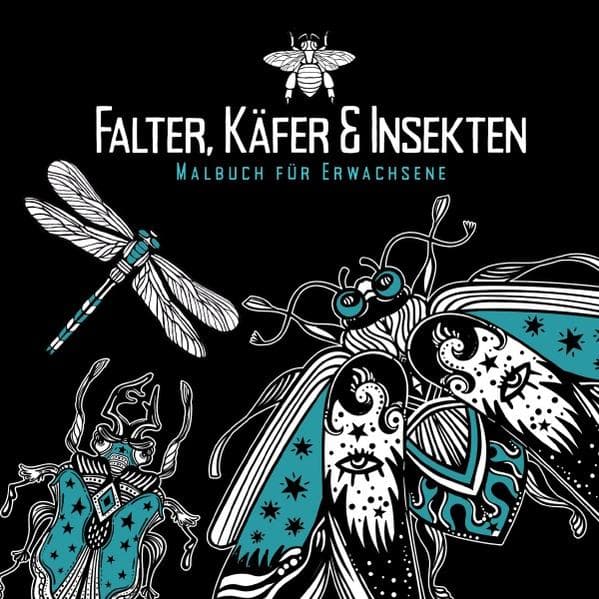 Beautiful Insects Coloring Book for Adults