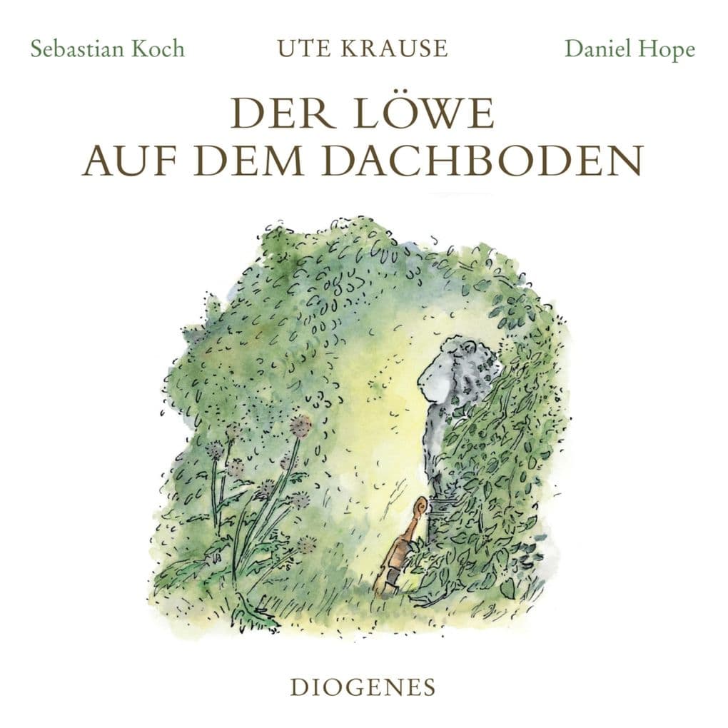 Der Löwe auf dem Dachboden: gelesen von Sebastian Koch und Musik von Daniel Hope