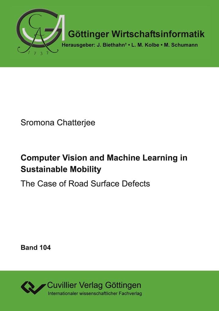 Computer Vision and Machine Learning in Sustainable Mobility: The Case of Road Surface Defects