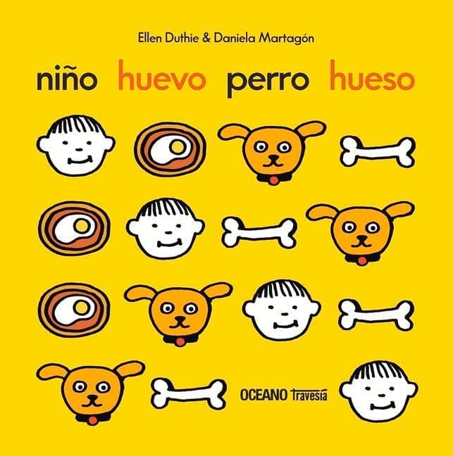 Niño Huevo Perro Hueso