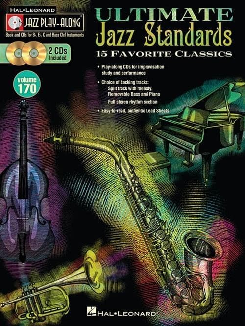 Ultimate Jazz Standards - Jazz Play-Along Vol. 170 Book/Online Audio [With 2 CDs]