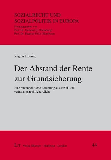 Der Abstand der Rente zur Grundsicherung