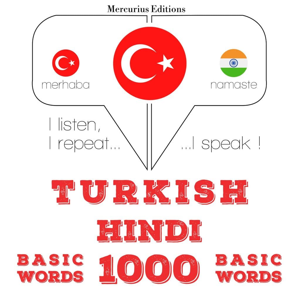 Türkçe - Hintçe: 1000 temel kelime
