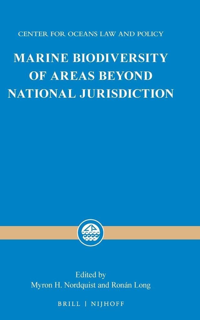 Marine Biodiversity of Areas beyond National Jurisdiction