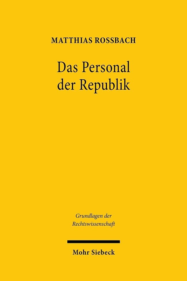 Das Personal der Republik
