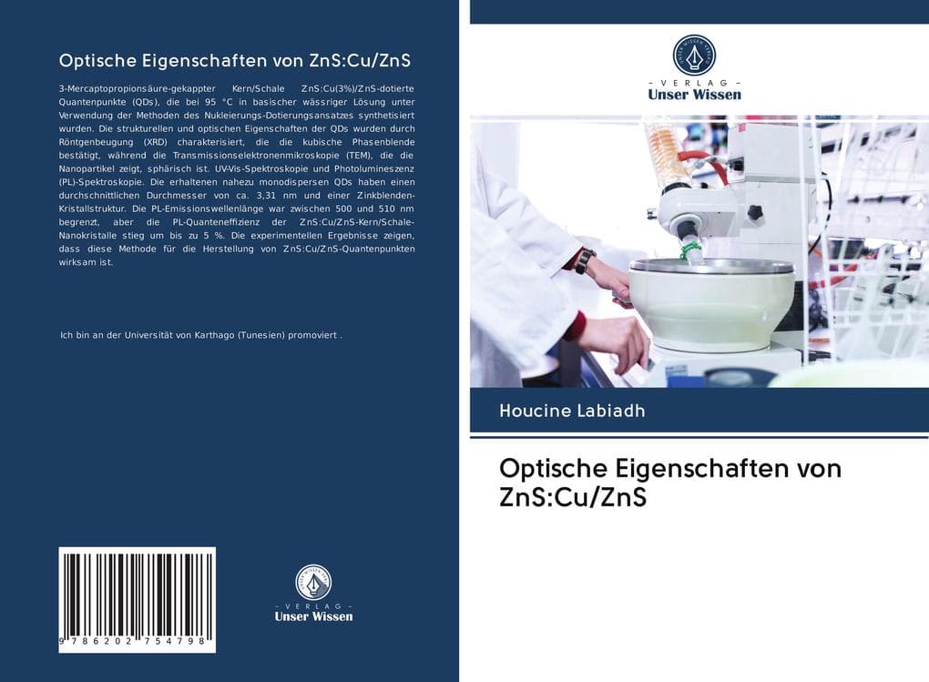 Optische Eigenschaften von ZnS:Cu/ZnS