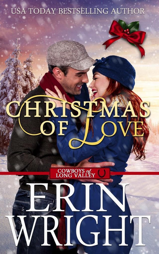 Christmas of Love: A Small Town Holiday Western Romance (Cowboys of Long Valley Romance, #5)