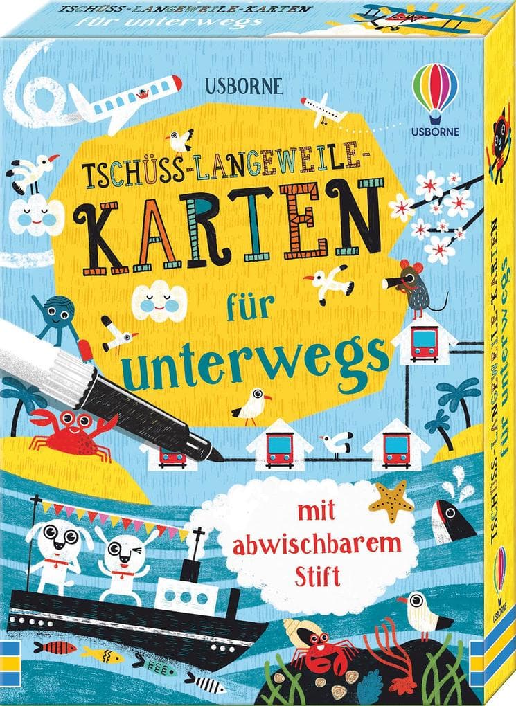 2. Lucy Bowman: Tschüss-Langeweile-Karten für unterwegs