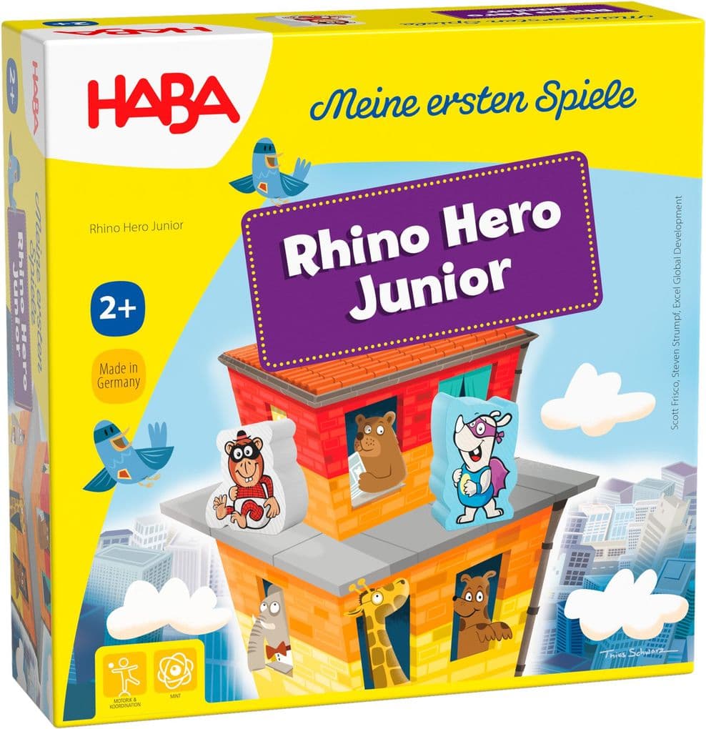 Meine ersten Spiele - Rhino Hero Junior