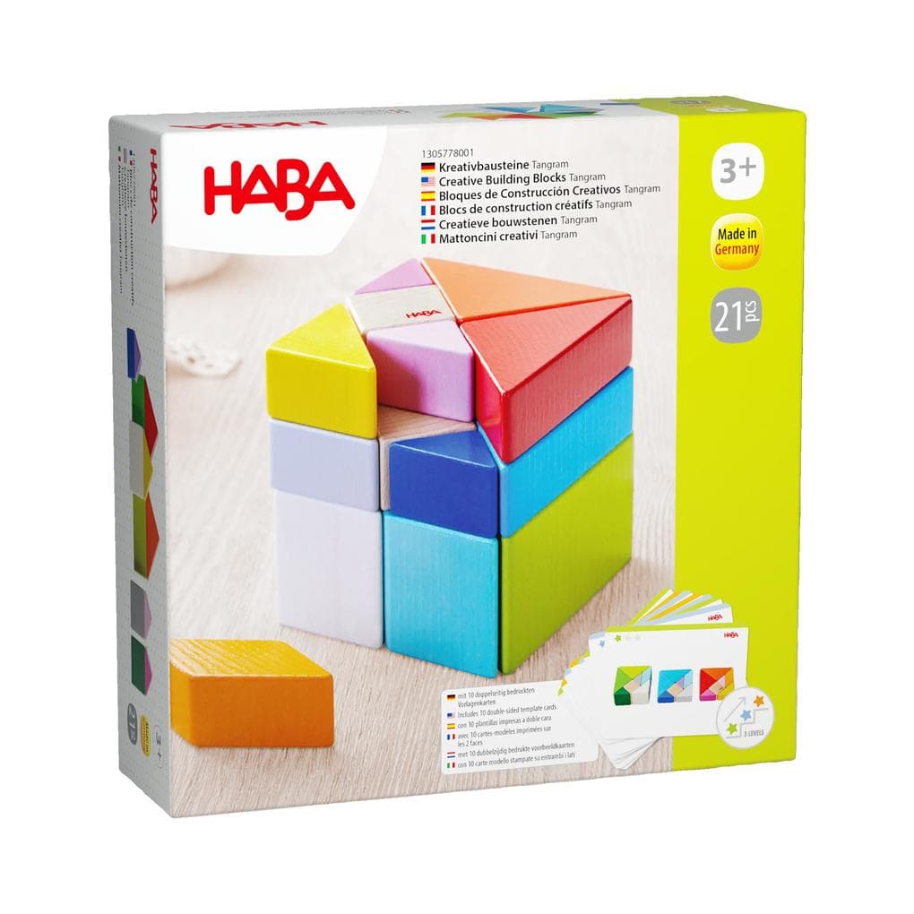 3D-Legespiel Tangram-Würfel