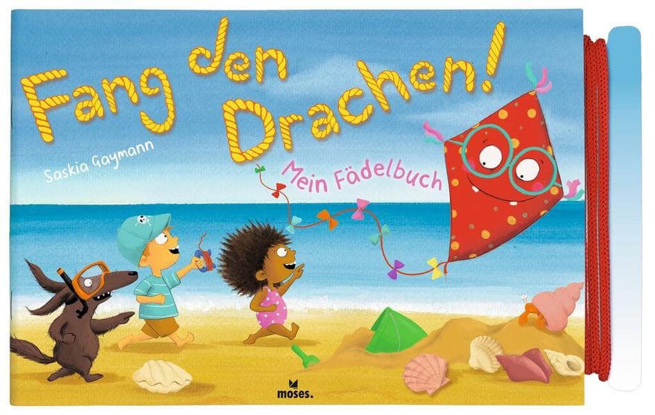 Mein Fädelbuch: Fang den Drachen!