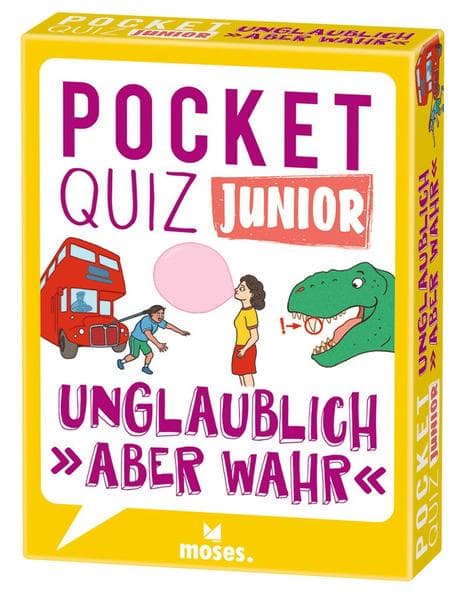 moses. - Pocket Quiz junior Unglaublich, aber wahr