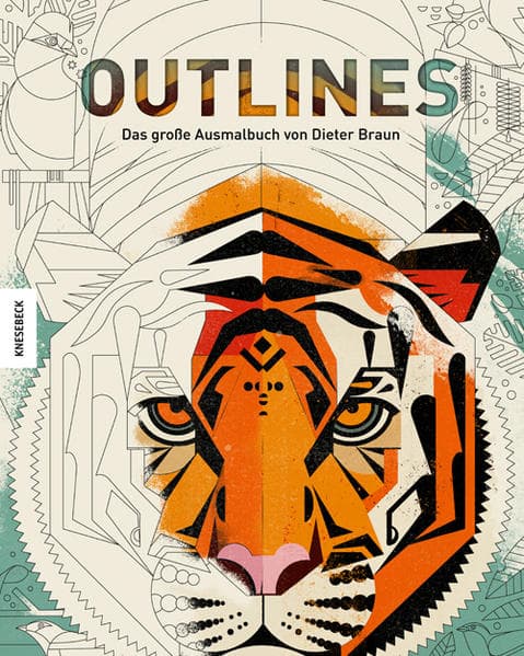 Outlines: Das große Ausmalbuch von Dieter Braun