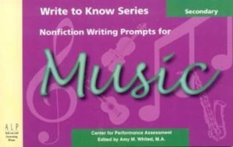 Nonfiction Writing Prompts for Secondary Music