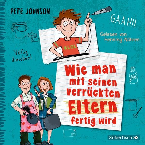 Wie man mit seinen verrückten Eltern fertig wird, 3 Audio-CD
