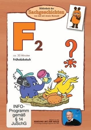 Bibliothek der Sachgeschichten - F2, Frühstückstisch, 1 DVD