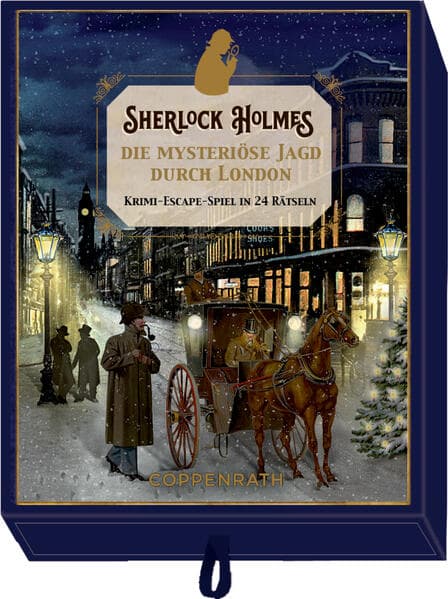 Coppenrath - Advent-Escape-Schachtelspiel - Sherlock Holmes,