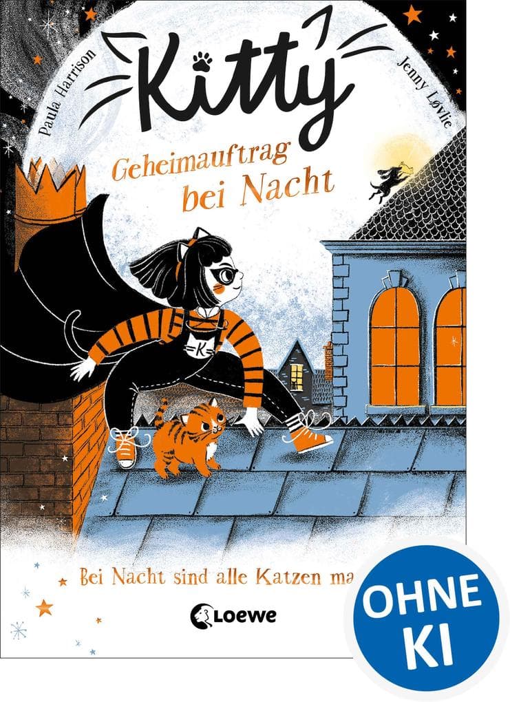 Kitty (Band 2) - Geheimauftrag bei Nacht: Kinderbuch für Erstleser ab 7 Jahre