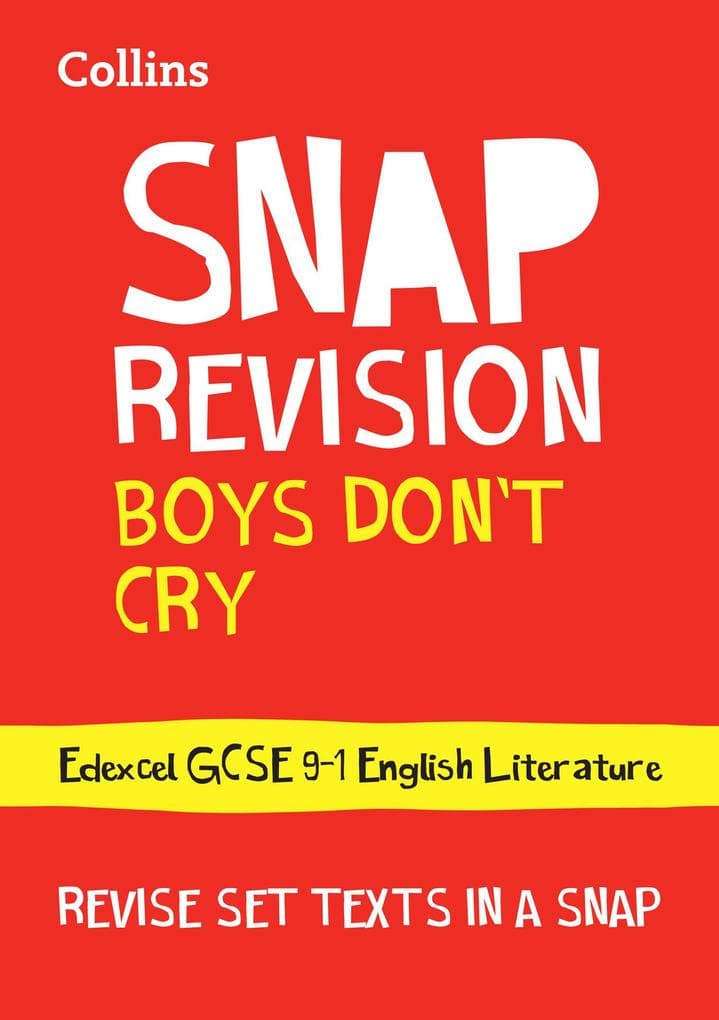 Boys Don't Cry Edexcel GCSE 9-1 English Literature Text Guide