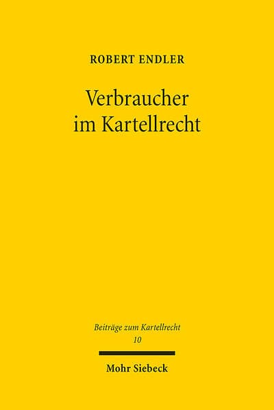 Verbraucher im Kartellrecht