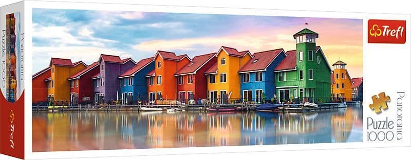 Puzzle 1000 Panorama Groningen,Niederlande