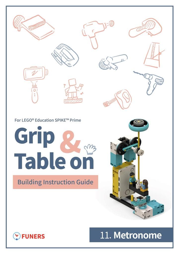 SPIKE(TM) Prime 11.Metronome Building Instruction Guide