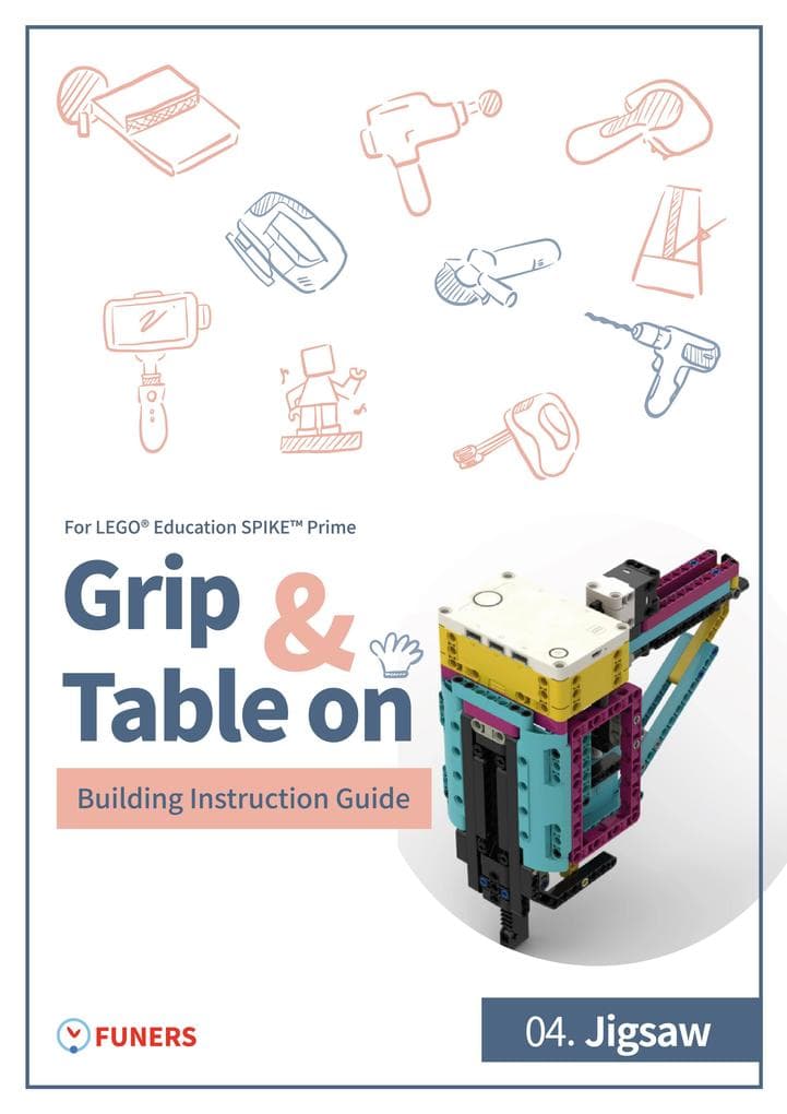 SPIKE(TM) Prime04. Jigsaw Building Instruction Guide