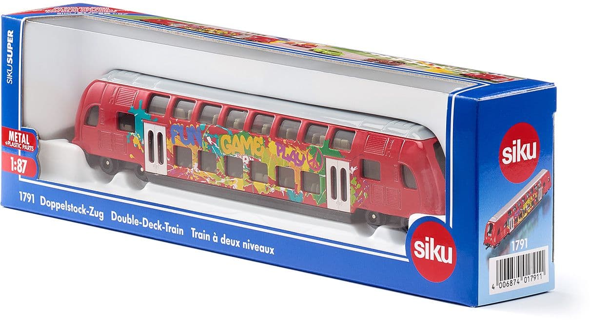 SIKU - Doppelstock-Zug