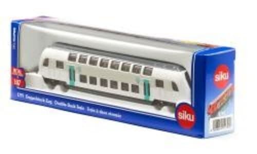 SIKU 1791001 - Doppelstock Zug, RATP Frankreich, 1:87, Metall Kunststoff,