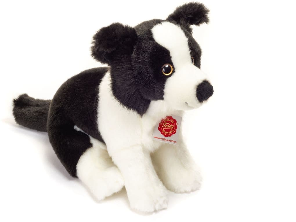 Teddy-Hermann - Border Collie Welpe sitzend 25 cm