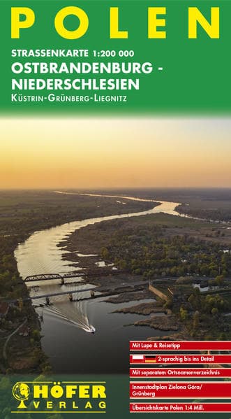 Polen - PL 002 Ostbrandenburg - Niederschlesien - Küstrin /Grünberg /Liegnitz 1:200 000