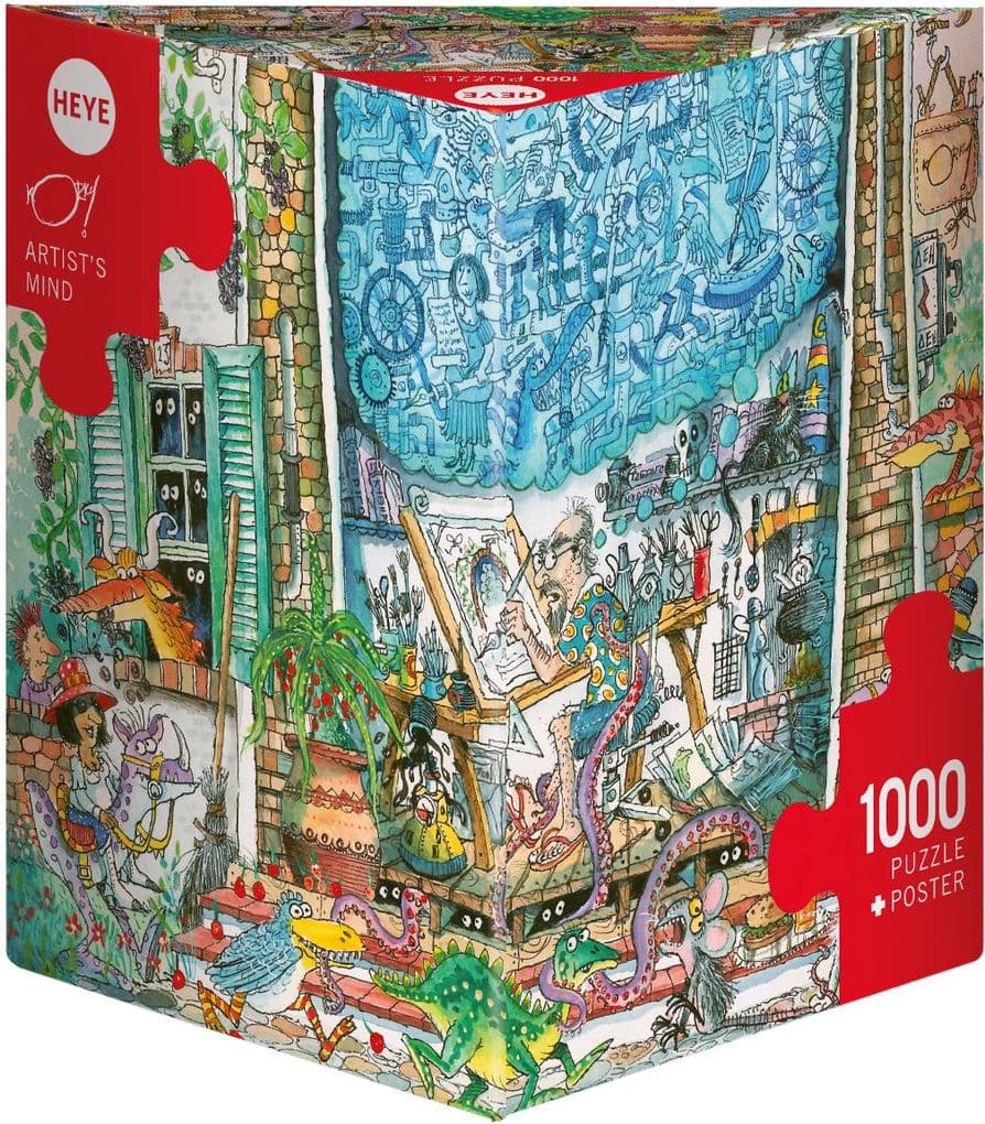 Artist's Mind Puzzle 1000 Teile