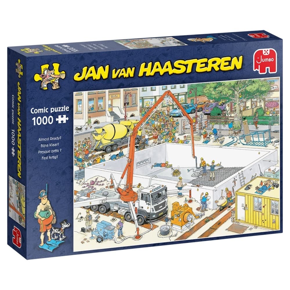 Jumbo Spiele - Jan van Haasteren - Fast Fertig?, 1000 Teile