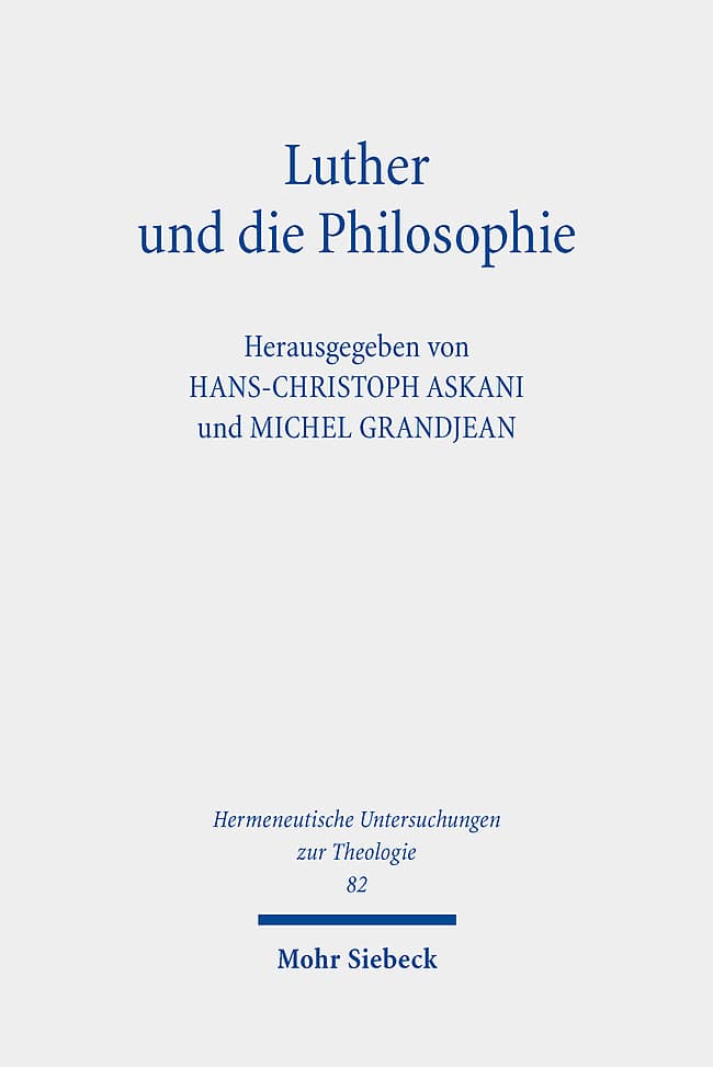 Luther und die Philosophie