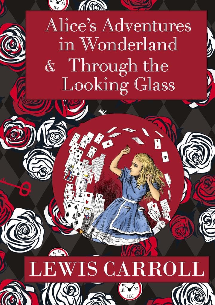 The Alice in Wonderland Omnibus Including Alice's Adventures in Wonderland and Through the Looking Glass (with the Original John Tenniel Illustrations) (A Reader's Library Classic Hardcover)