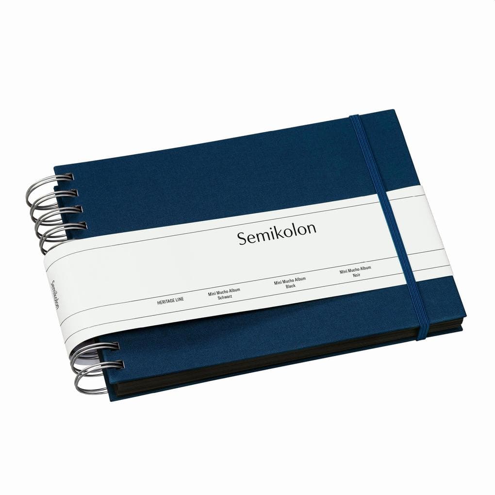 Semikolon Mini Mucho Album black marine
