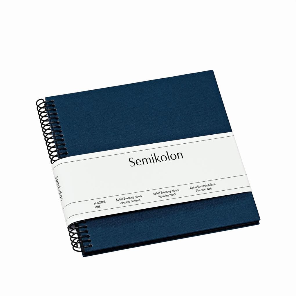 Semikolon Spiral Piccolino black marine