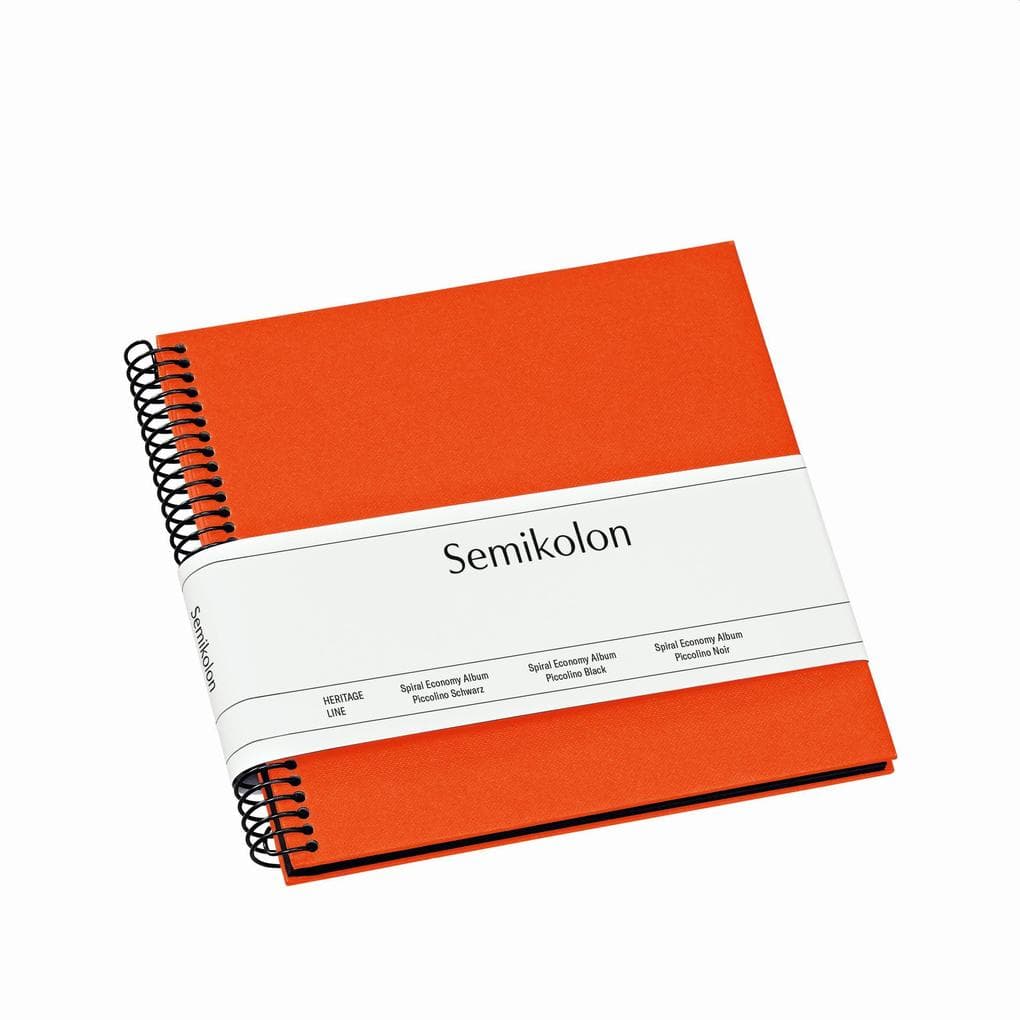 Semikolon Spiral Piccolino black orange