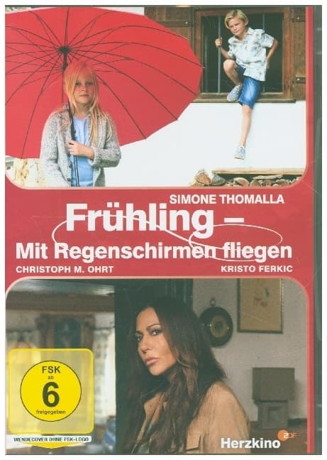 Frühling - Mit Regenschirmen fliegen
