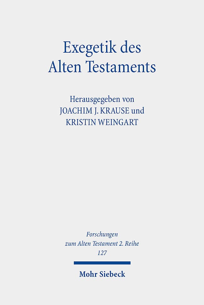 Exegetik des Alten Testaments