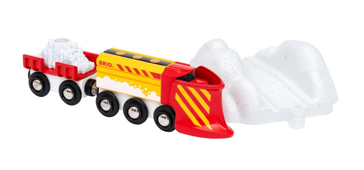 BRIO - Schneeräumzug