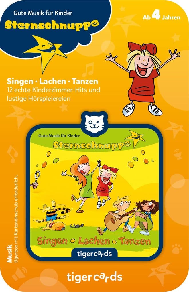tigercard - Sternschnuppe - Singen, Lachen, Tanzen (Exklusive Zusammenstellung)