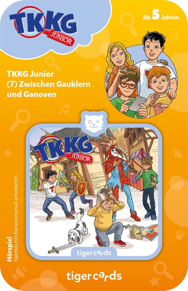 tigercard - TKKG Junior - Folge 7: Zwischen Gauklern und Ganoven