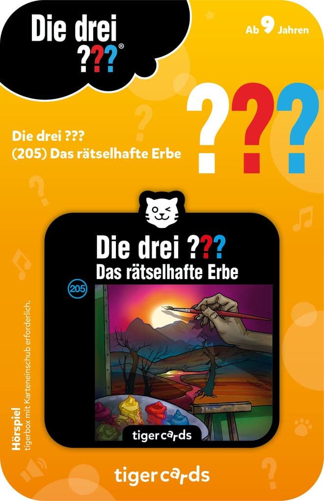 tigercard - Die drei ??? - Folge 205: Rätselhaftes Erbe