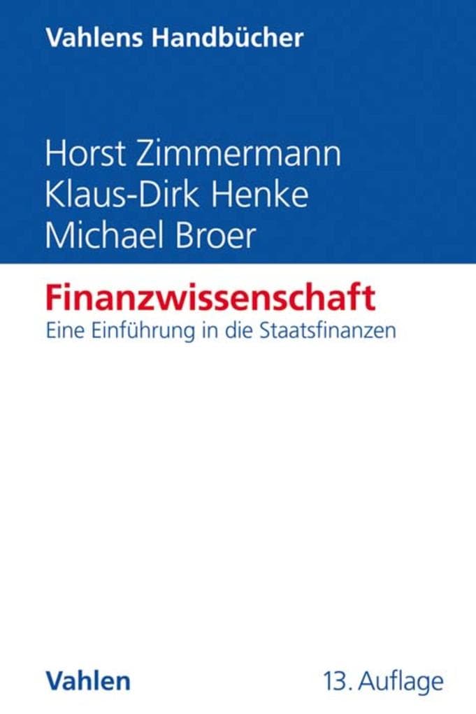 Finanzwissenschaft