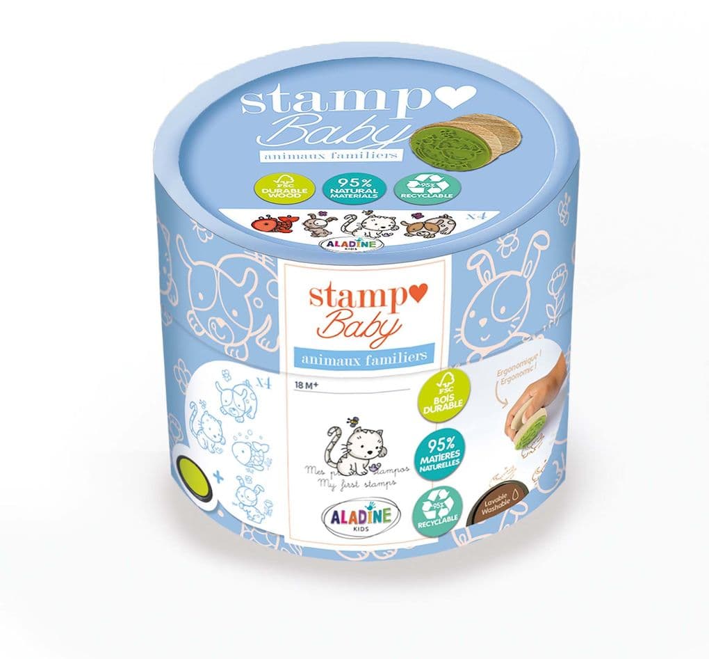 Aladine - Baby Stempel Haustiere ECO